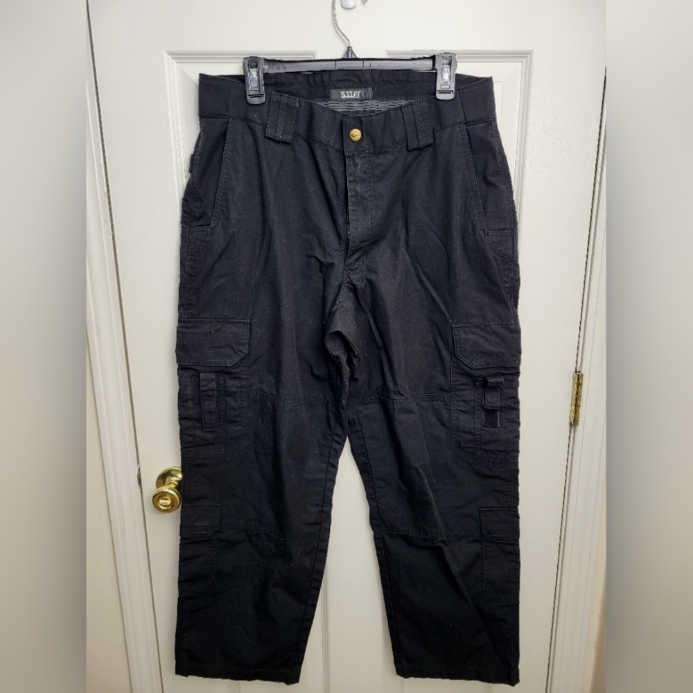 Men's 5.11 tactical pants. Black. 36/30. Barely worn